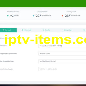 XTREAM UI Spain V3 22F Install Automatic ubuntu server