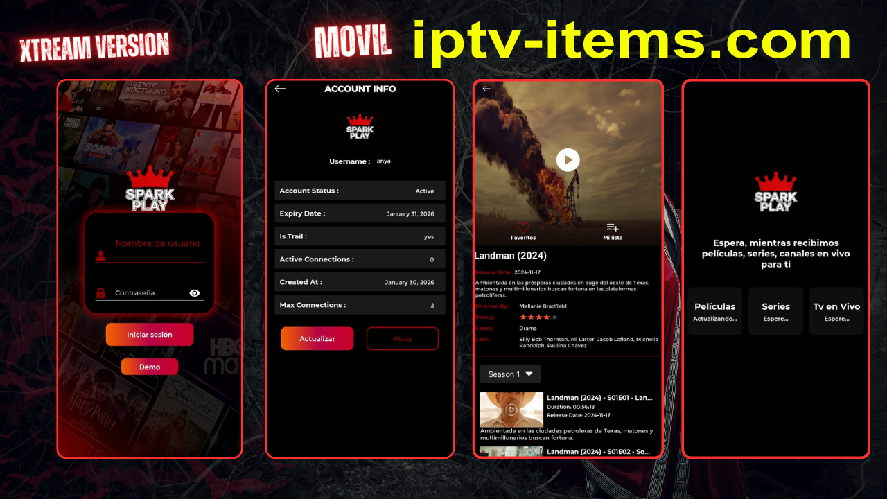XTREAM MOBILE VERSION
